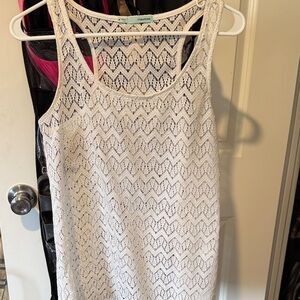 Maurices Ivory Lace Sleeveless Top